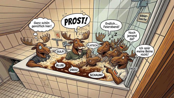 die Wanne ist voll